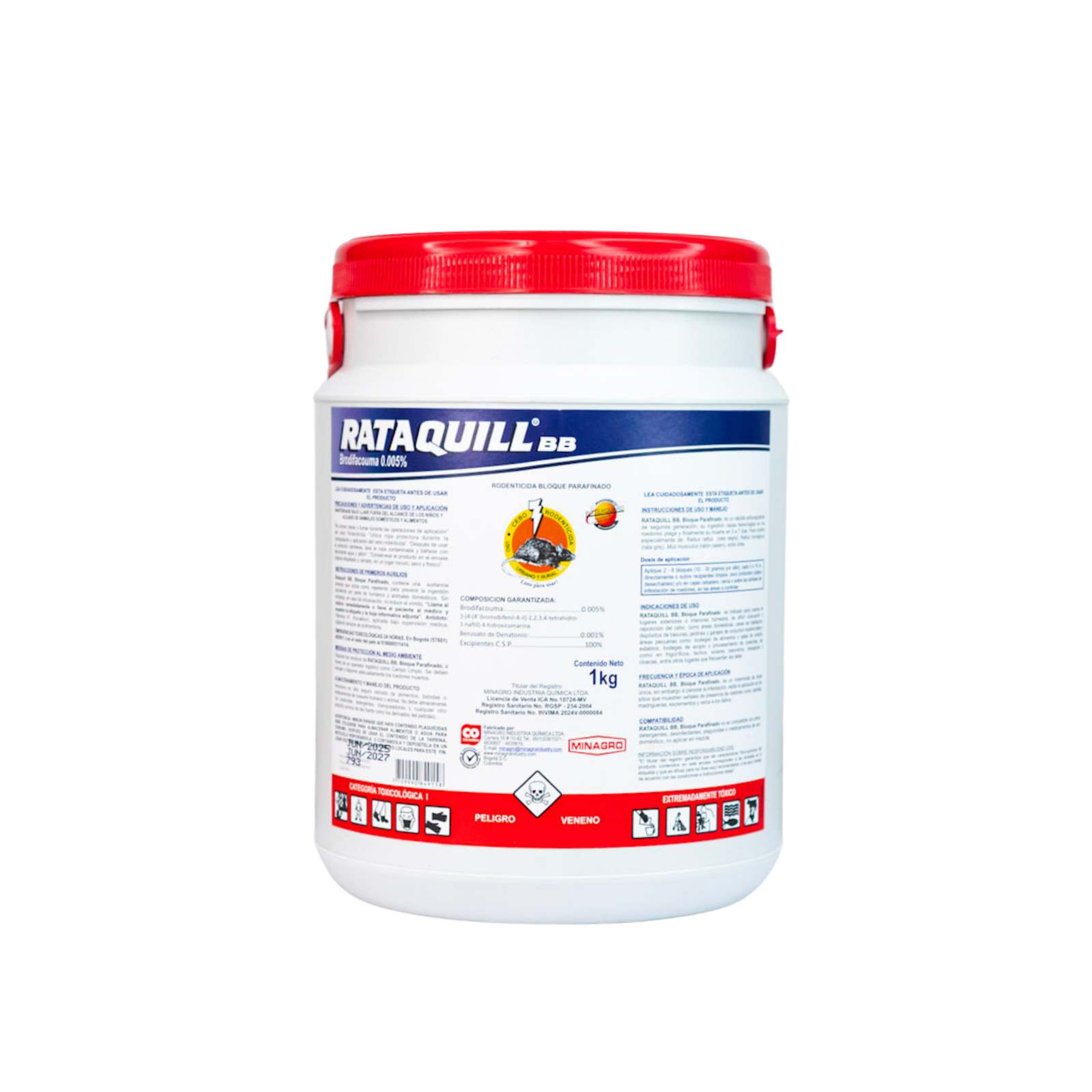 Rataquill bloque 1 kg